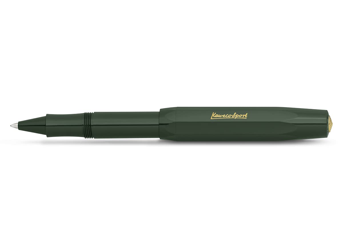Kaweco CLASSIC SPORT Rollerball Green I Gel/Ballpoint Pen Including 0.7 mm Refill I in Classic
