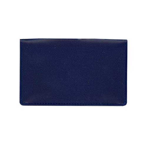 StoreSMART Navy Blue Folding Business Card Holders - 50 Pack - Polypropylene Plastic (RPP2915NB50)