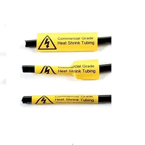 Aonomi Industrial Labels Replace for DYMO 18056 A18056 12mm Heat Shrink Tube Label Compatible with
