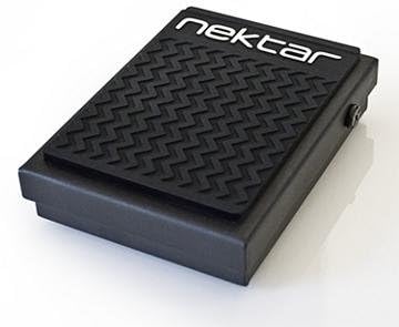 Nektar NP-1 Metal Foot Switch/Sustain Pedal, 3.07 x 1.77 x 6.81 inches