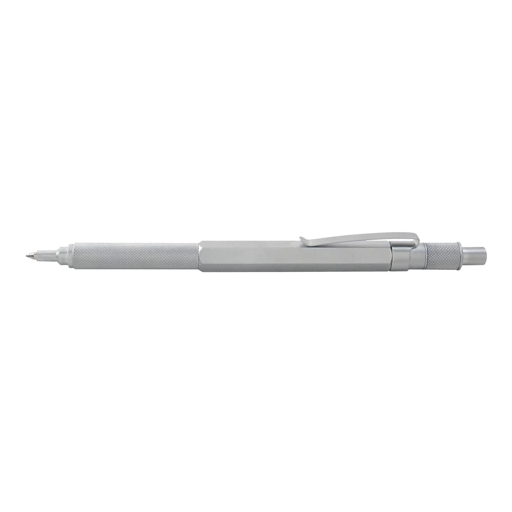 Hexomatic Ballpoint Silver Pen