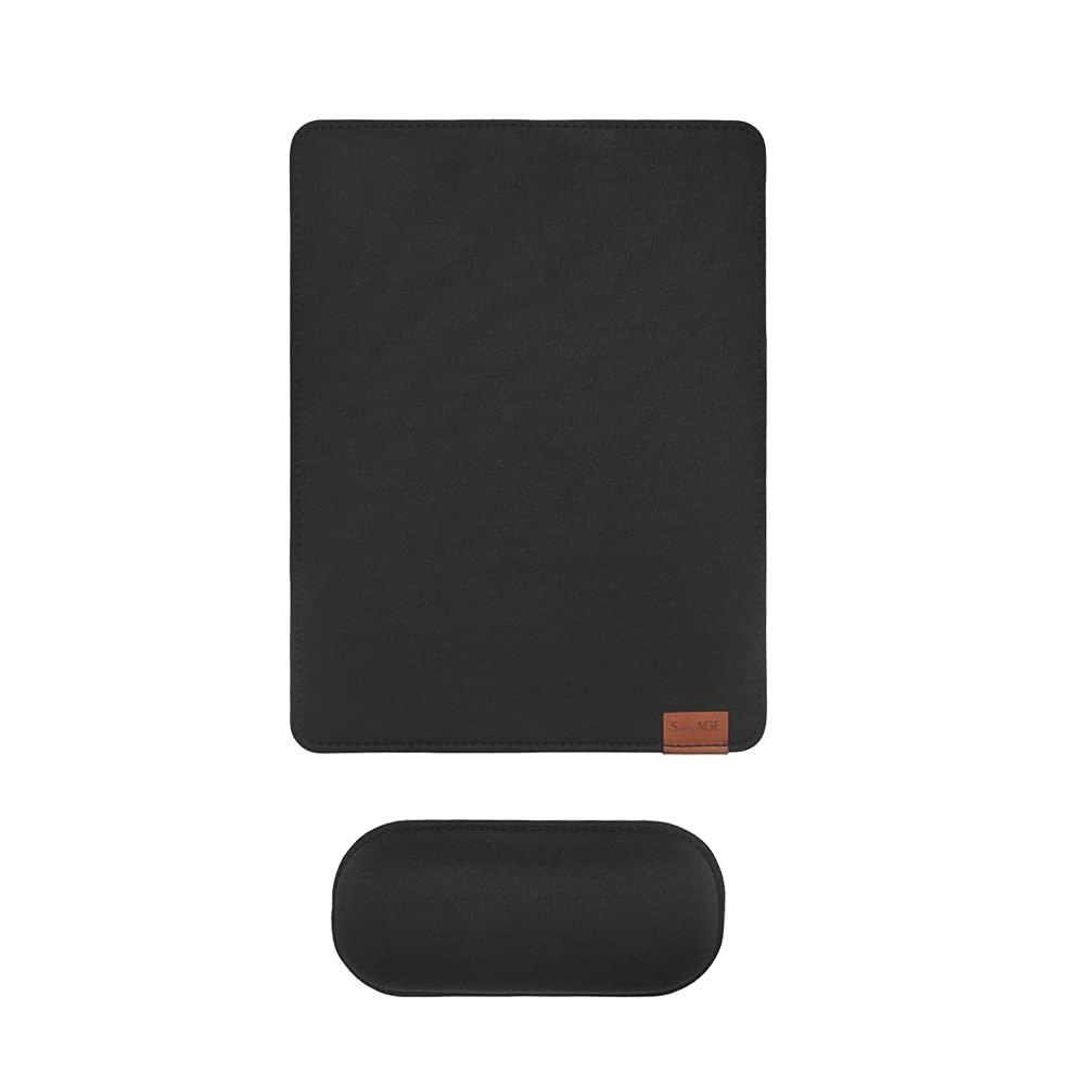 SenseAGE Ergonomic Detachable Mouse Pad with Wrist Rest Support, Adjustable Placement for Pain