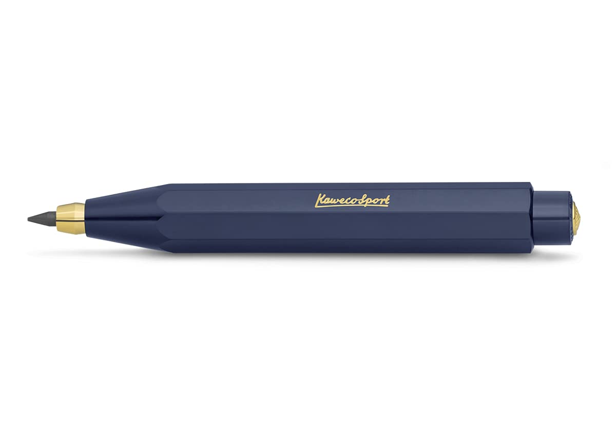 Kaweco CLASSIC SPORT Clutch Pencil Navy Blue 3.2 mm 5B I Mechanical Lead Pencil Classic Design 10.5
