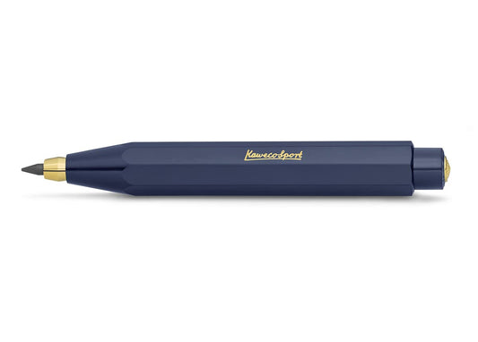 Kaweco CLASSIC SPORT Clutch Pencil Navy Blue 3.2 mm 5B I Mechanical Lead Pencil Classic Design 10.5