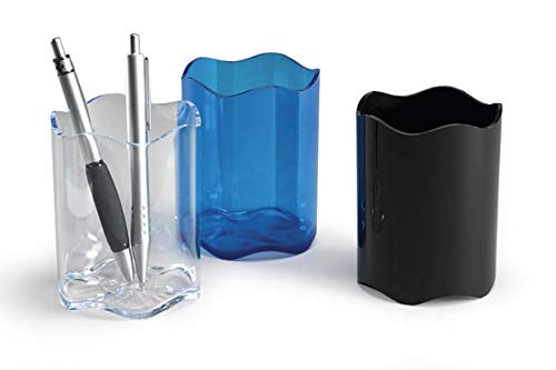 Durable Vivid Pen Pot Plastic Black Ref 1701235060