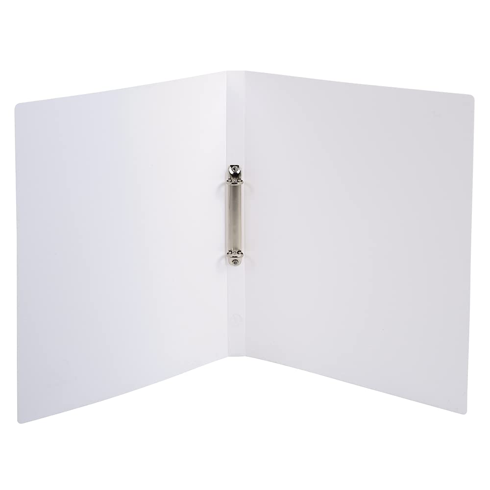 Exacompta - ref. 54178E - 1 Flexible Binder with OPAK Label - 2 Round Rings, Diameter 15 mm - Spine