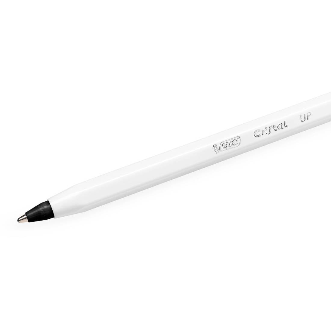 Bic Cristal Up Ballpoint Pen, Black, 20 Count (Pack of 1)