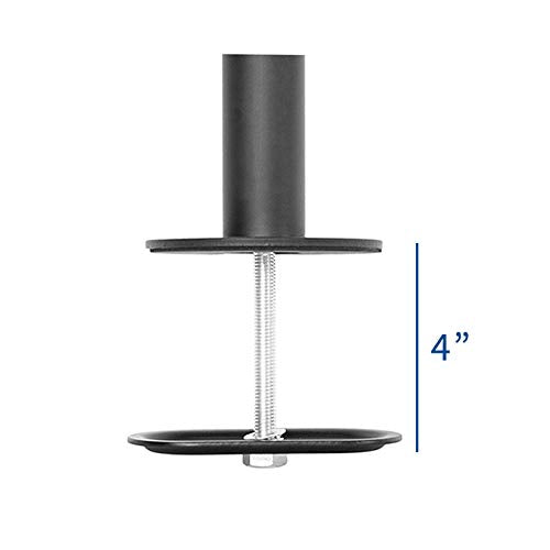 VIVO Black Heavy Duty Grommet Kit for Desk Monitor Mount Stands, Sturdy 4 Inch Grommet Mount with