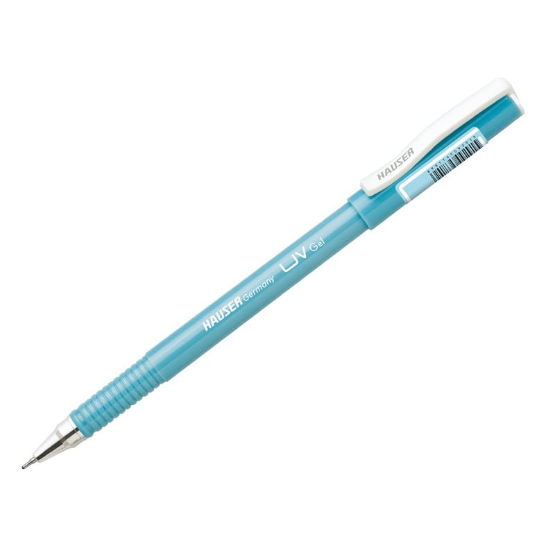 Hauser UV Gel Pen Wallet Pack | Ensures Smoothness & Durability | Waterproof Ink For Smooth &