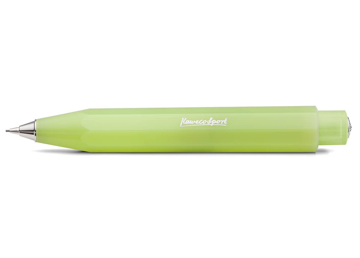 Kaweco FROSTED SPORT Mechanical Pencil Fine Lime 0.7 mm HB I Exclusive Lead Pencil in Classic