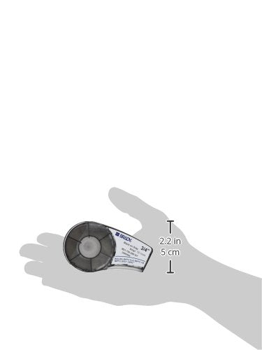 Brady Authentic (M21-750-595-GY) All-Weather Vinyl Label for Indoor/Outdoor ID, Lab and Equipment