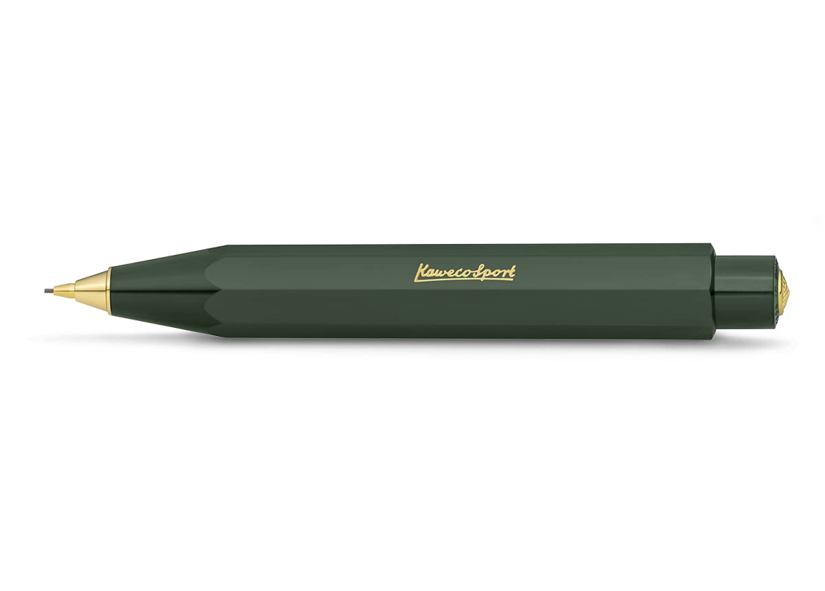 Kaweco CLASSIC SPORT Mechanical Pencil Green 0.7 mm HB I Exclusive Lead Pencil in Classic Design