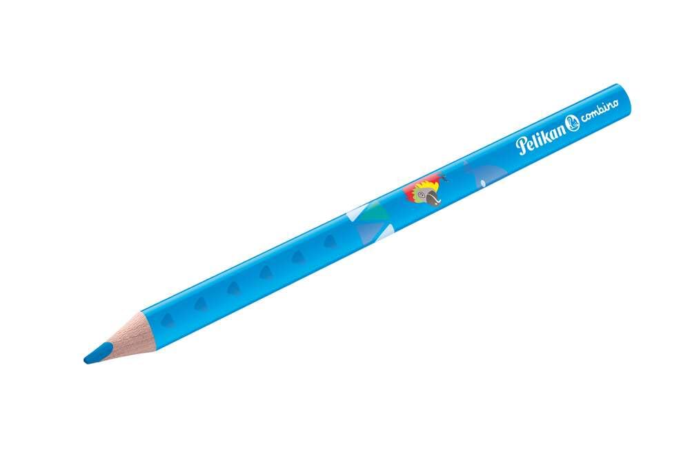 Pelikan 810401 Combino Children’s Learning to Write Pencil, Pink 12 coloured pencils 12 Stifte