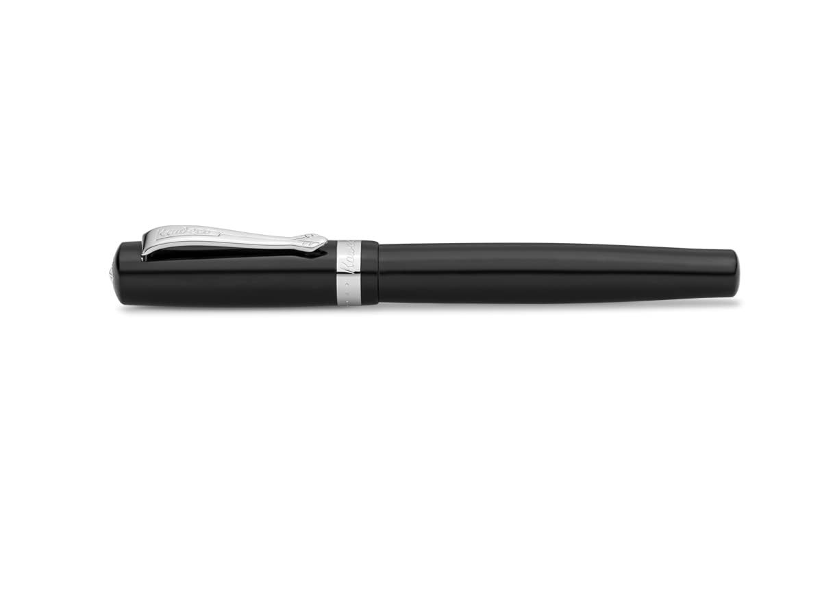 Kaweco STUDENT Black Fountain Pen I Premium Fountain Pen for Ink Cartridges I Nostalgic Fountain