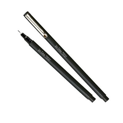 MARVY UCHIDA - LE PEN Black Pens, 12 Pack, 4300 Series