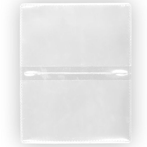 StoreSMART - Clear Folding Business Card Holders - 10 Pack - Polypropylene Plastic (RPP2915C-10)