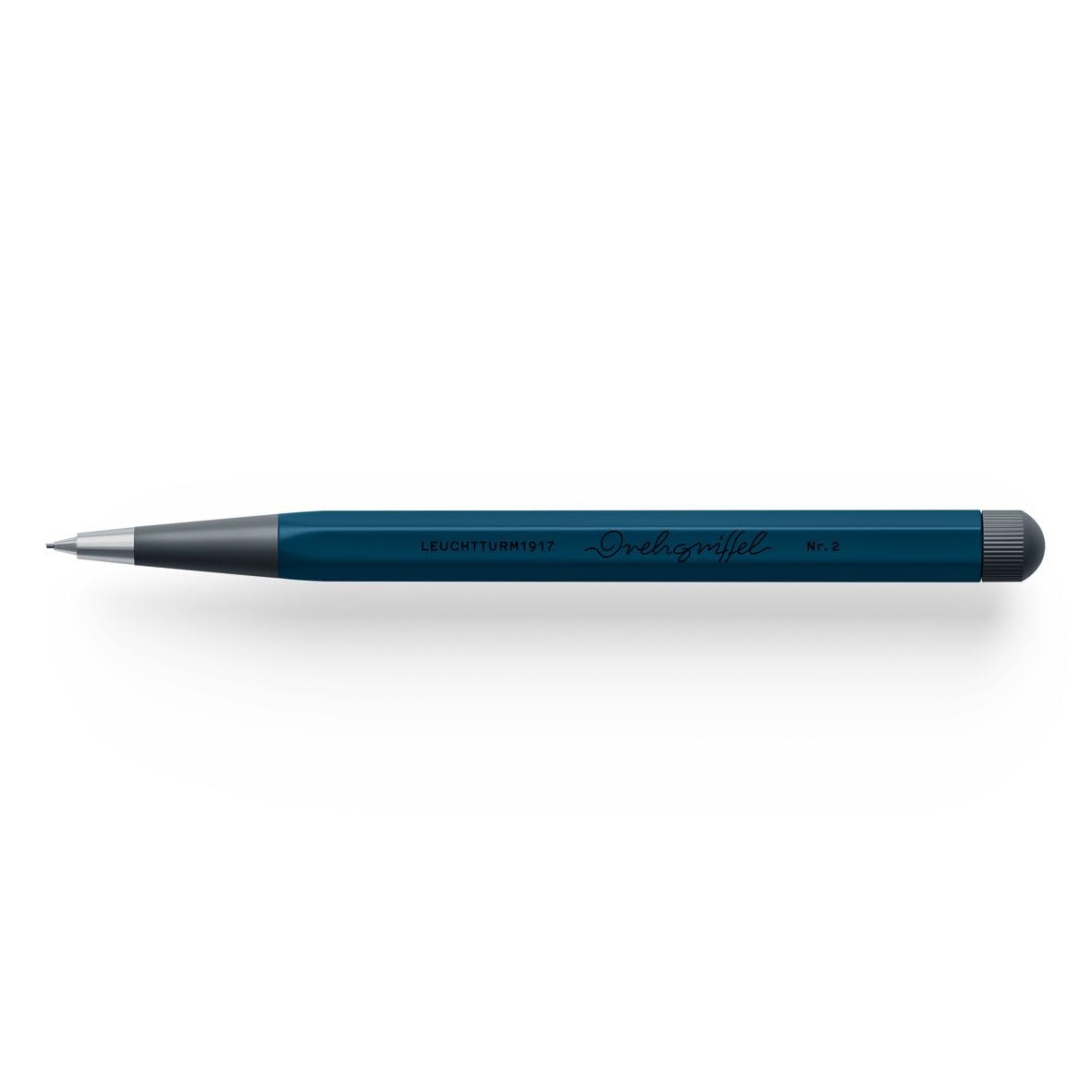 LEUCHTTURM1917 372222 Twist Pen No. 2, Pencil with Twist Mechanism, Aluminum, Steel, Design