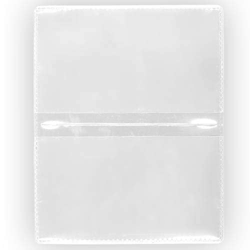 StoreSMART - Clear Folding Business Card Holders - 20 Pack - Polypropylene Plastic (RPP2915C-20)