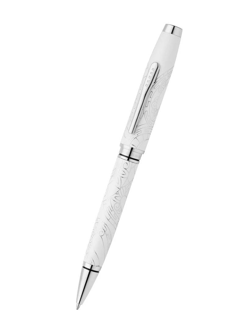 Cross Coventry Zodiac Snake Pearl White Ballpoint Pen, Black Ink