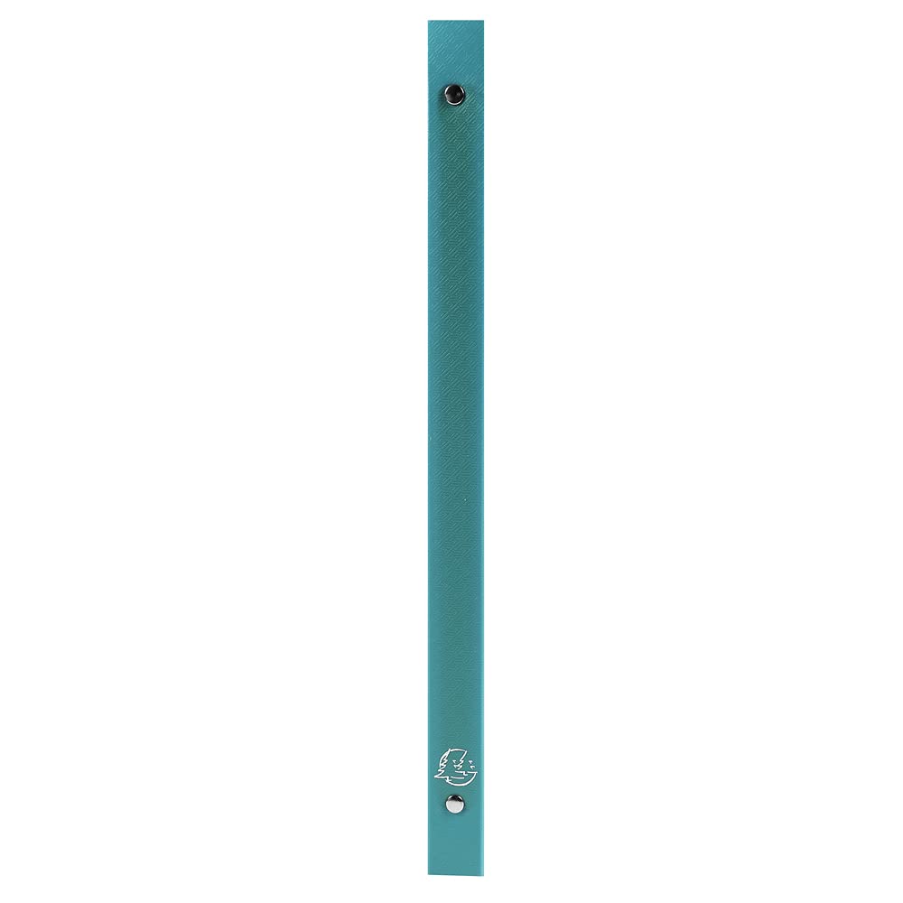 Exacompta - ref. 51183SE - Set of 5 Flexible OPAK Binders - 4 Round Rings, Diameter 15 mm - Spine