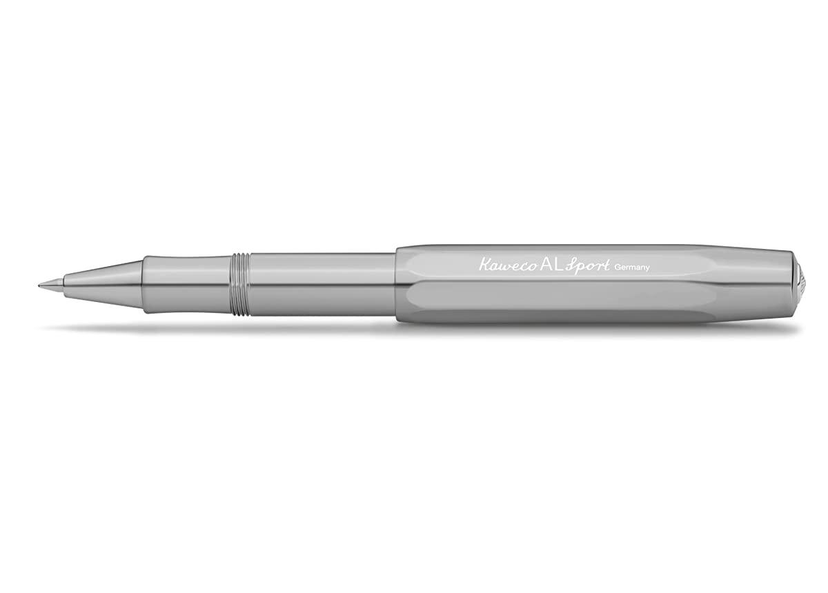 Kaweco AL SPORT Rollerball Raw I Gel/Ballpoint Pen Including 0.7 mm Rollerball Pen Refill in