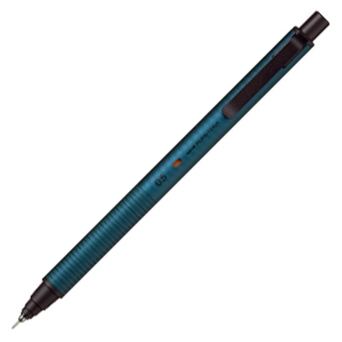 KURUTOGA Mitsubishi Pencil Mechanical Pencil Metal 0.5mm Silent Blue M5KH1P.10 With Original Stylus