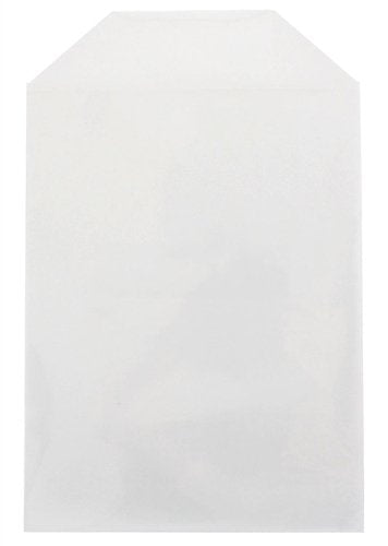 CheckOutStore 100 Clear Storage Pockets (5 5/8 x 7 3/8)