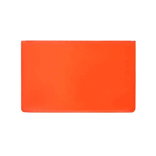 StoreSMART - Orange Folding Business Card Holders - 20 Pack - Polypropylene Plastic (RPP2915O-20)