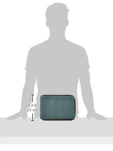 Speedball Art Products Canvas Pencil Case Holds Up To 120 Pencils, Steel Blue
