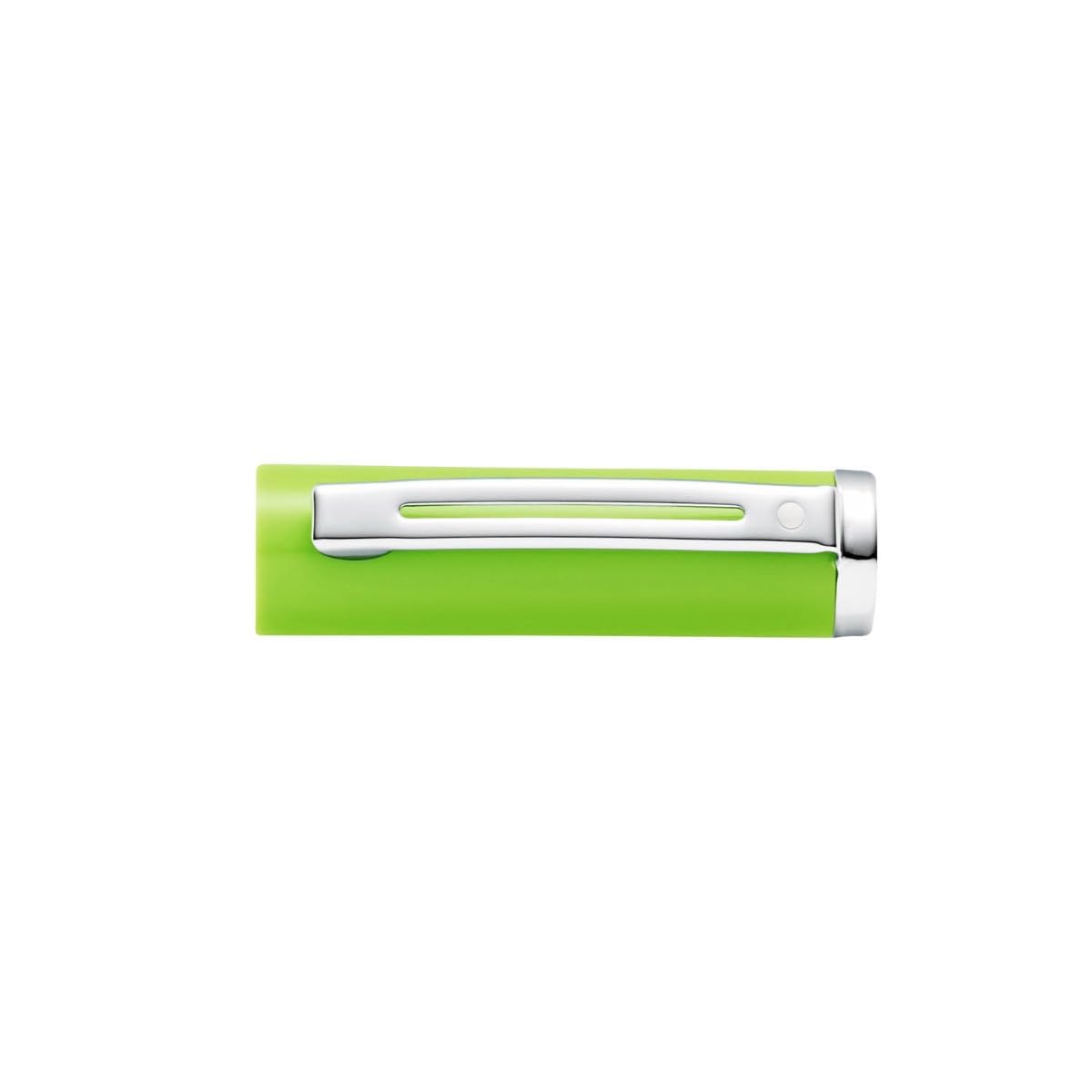 Sheaffer Pop Glossy Lime Green Fountain Pen with Chrome Trim and Medium Nib