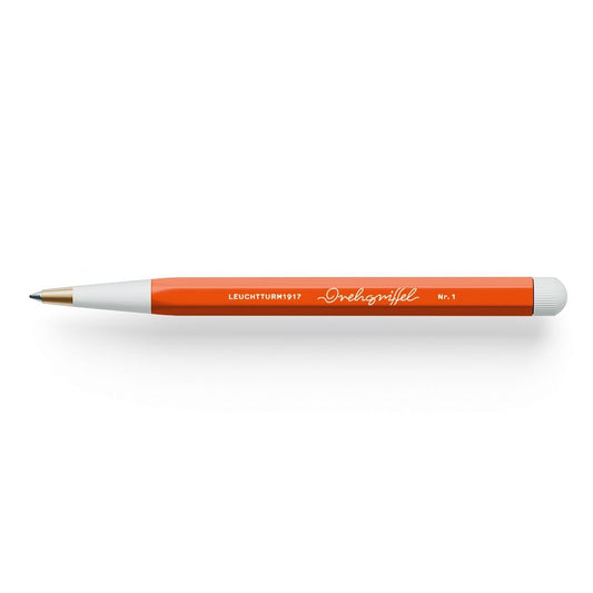 LEUCHTTURM1917 - Drehgriffel Writing Pen (Pumpkin) - Gel Pen with Black Ink Included