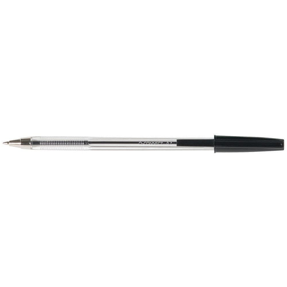 Q-Connect Ballpoint Pen Medium Black (Pack of 50) KF26040