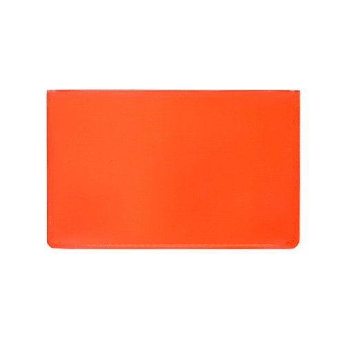 StoreSMART - Orange Folding Business Card Holders - 25 Pack - Polypropylene Plastic (RPP2915O-25)