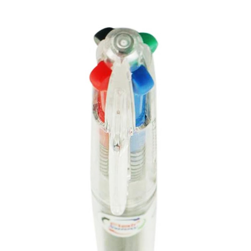 FLAIR Sunny Retractable 0.5mm Ball Pen Pouch Pack | Swiss Tip Technology | Retractable Mechanism &