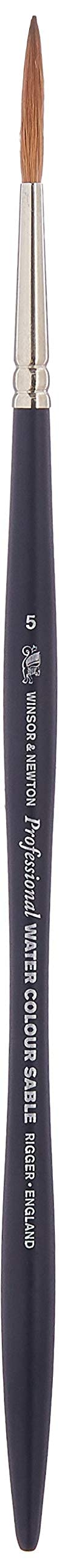 Winsor & Newton Professional Watercolour Sable Brush, Rigger #5