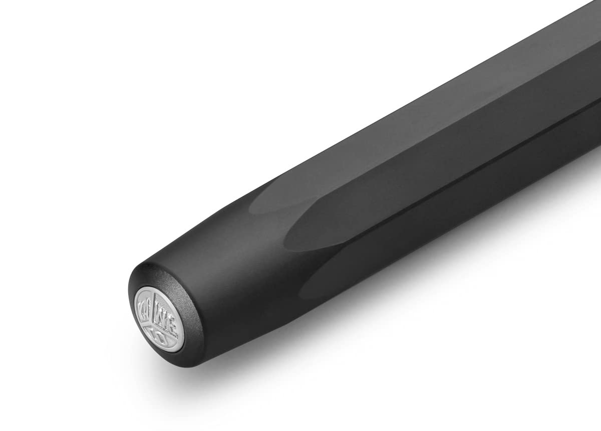 Kaweco AL SPORT Rollerball Black I Gel/Ballpoint Pen Including 0.7 mm Rollerball Pen Refill in
