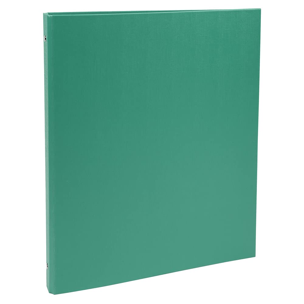 Exacompta PP Covered Ring Binder, A4, 4 Rings, 20 mm Spine - Green