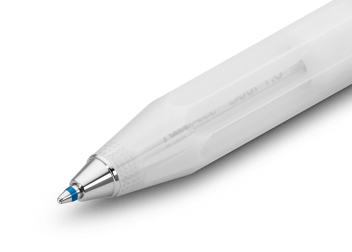 Kaweco FROSTED SPORT Ball Pen Natural Coconut I Retractable Ballpoint Pen with Standard D1 Refills