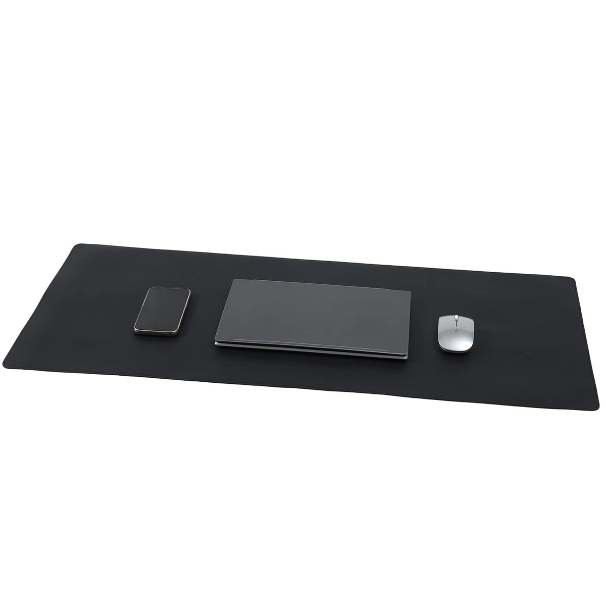 Wolaile Desk Pad 36x17 inches,PU Leather Desk Blotter,Non-Slip Base Waterproof Surface Office Desk