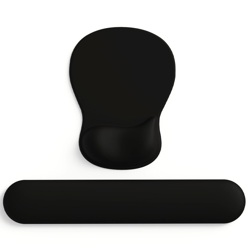 ErgoComfort Gel Wrist Rest Mouse Pad-Ergonomic Office Mousepad with Wrist Support-Non-Slip, Design
