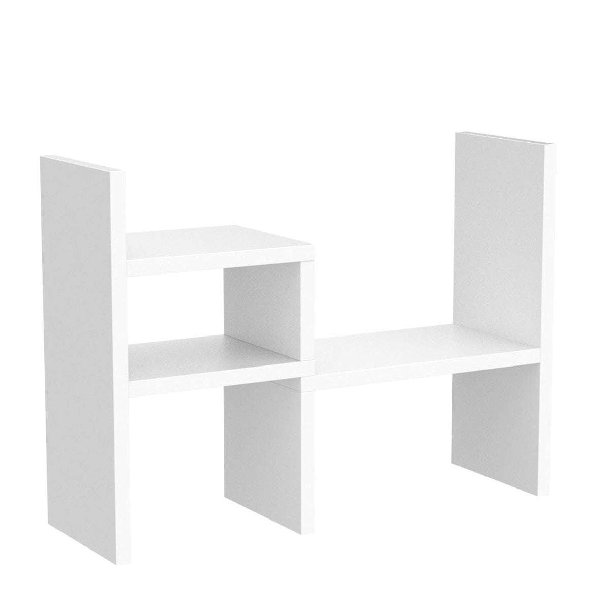 Jerry & Maggie - Desktop Organizer Office Storage Rack Adjustable Wood Display Shelf | Birthday