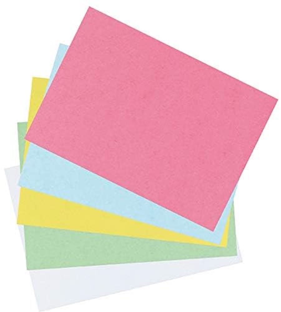 Herlitz 1150507 Index Card A5 Pack of 100 White A7 10901502