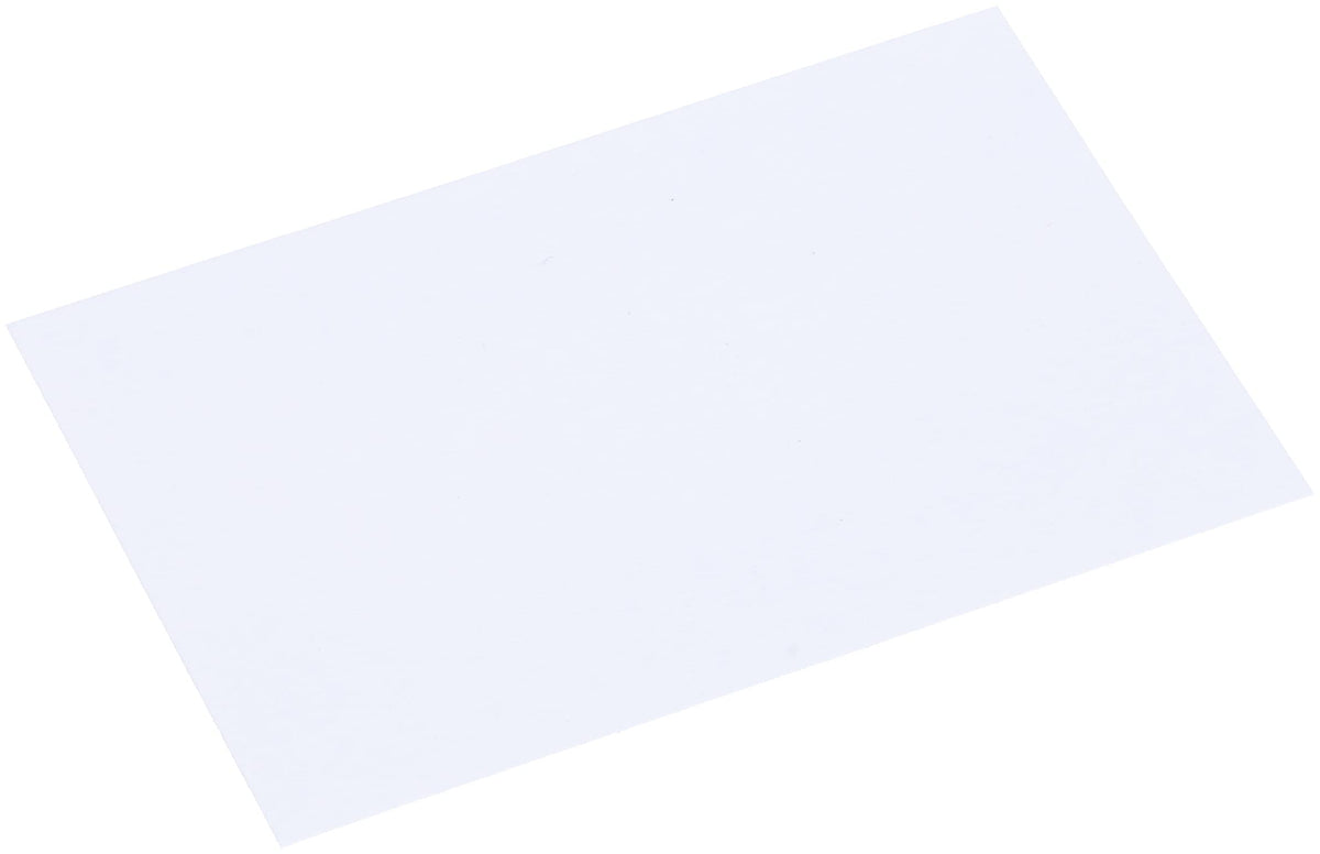 herlitz A8 Blank White Index Cards (Pack of 100)