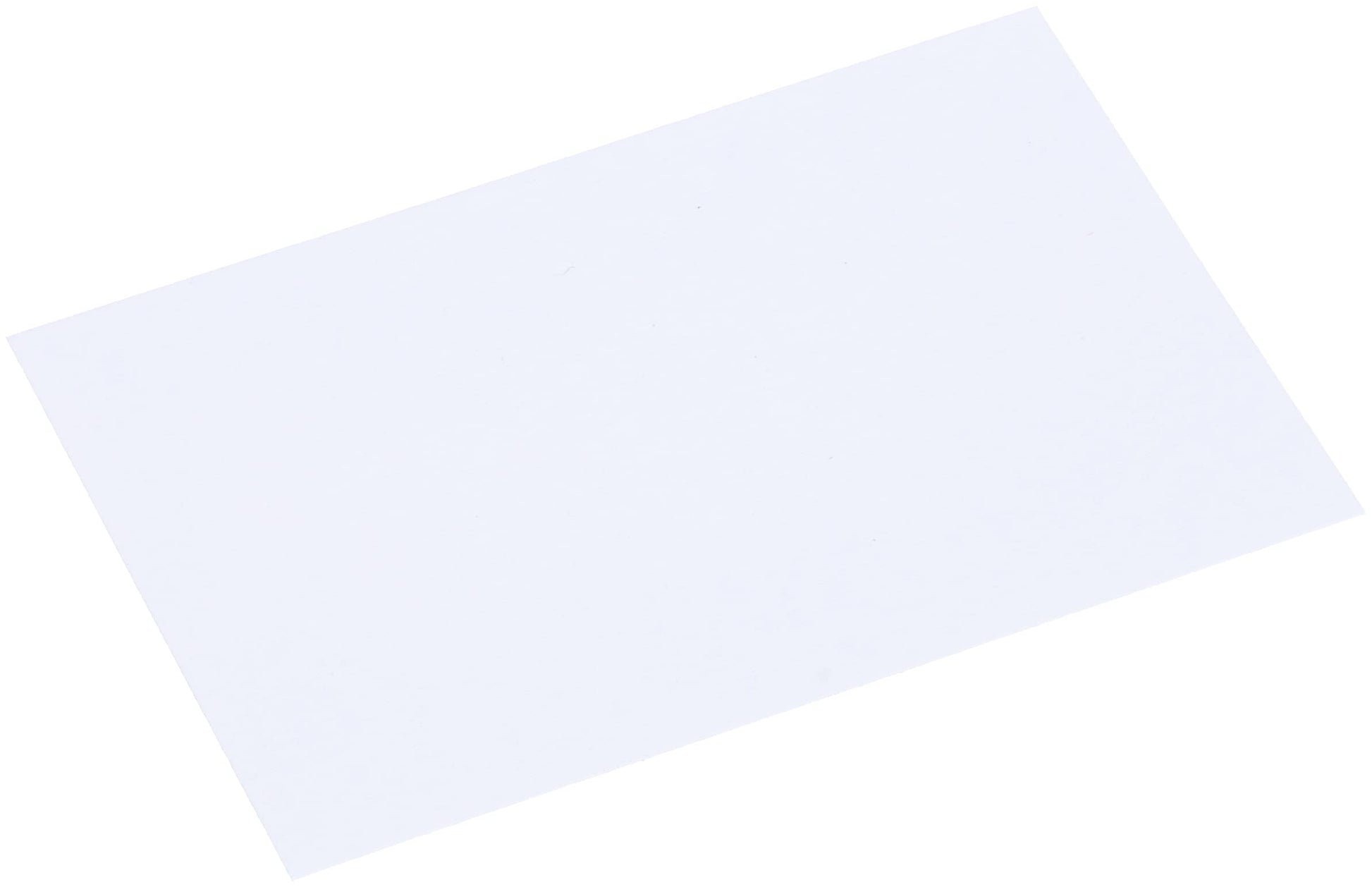 herlitz A8 Blank White Index Cards (Pack of 100)