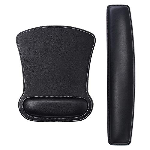RICHEN Keyboard Wrist Rest Pad and Mouse Wrist Rest Support Mouse Pad Set,Sturdy & Comfortable &