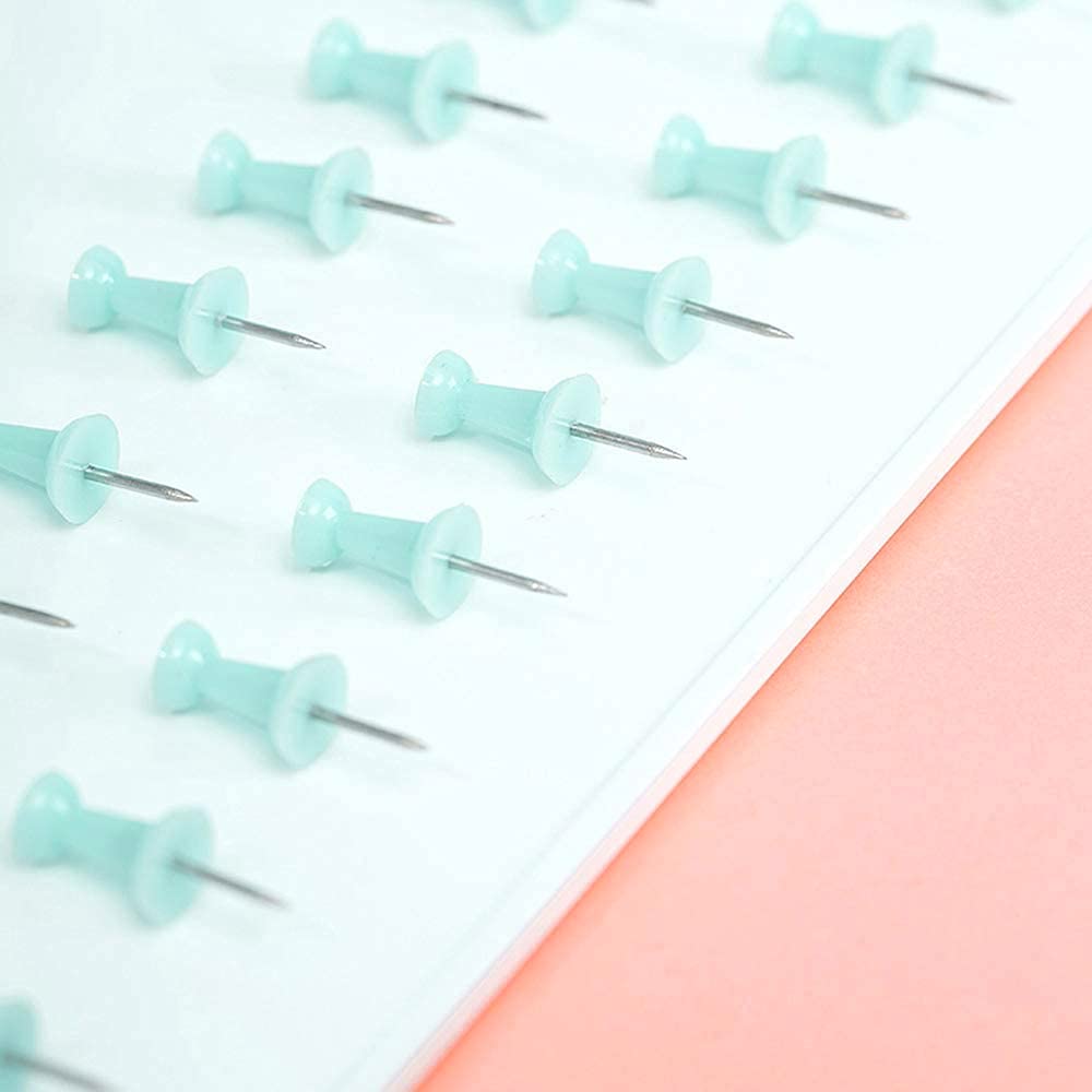 Creechwa Paper Clips Binder Push Pin Set, Assorted Sized Binder Clips