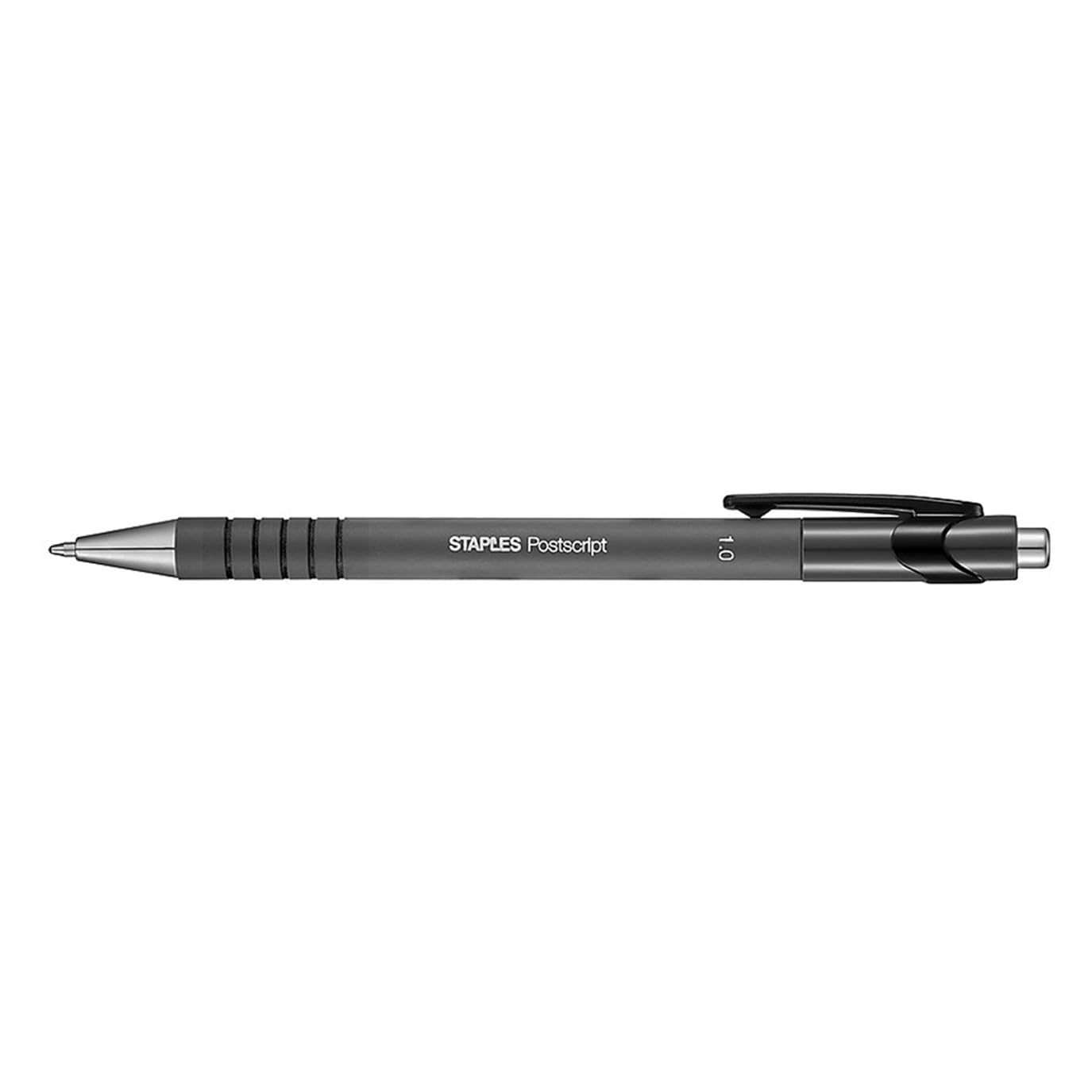 STAPLES Retractable Ballpoint Pens, Medium Point 1.0mm, Black Ink, 36 Pack – Postscript Reliable