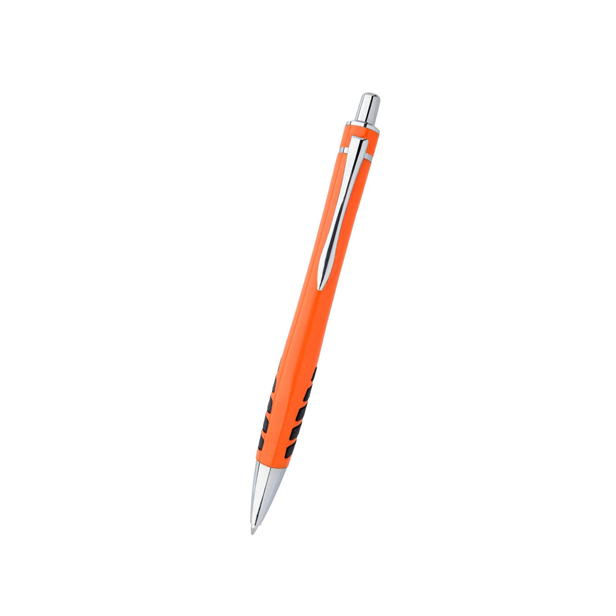 ExpressDesigns™ - Your Name or Imprint on our Custom Printed Addison Ballpoint Pen - Rubber Grip