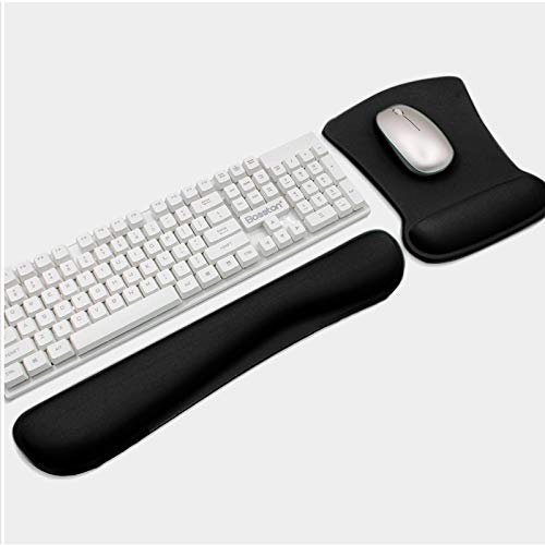 ToLuLu Keyboard Wrist Rest Pad Ergonomic Mouse Pad Set, Cute Mouse Pad for Computer Laptop, Non