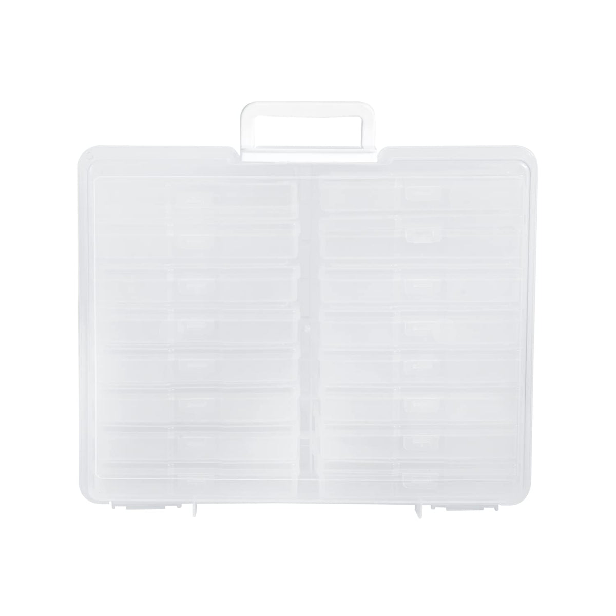 Naivees 4" x 6" Photo Storage Case with Handle, 16 Inner Photo Organizer Keeper, Extra Large